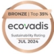 EcoVadis bronze medal 2024
